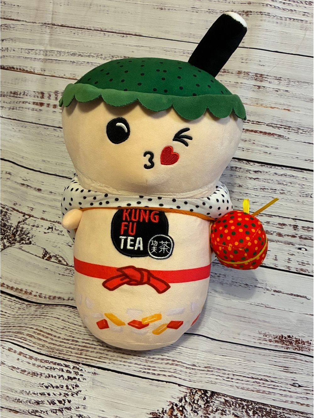 Kung Fu Tea Holiday Boba Buddy Plush - Limited Edition Seasonal Mascot